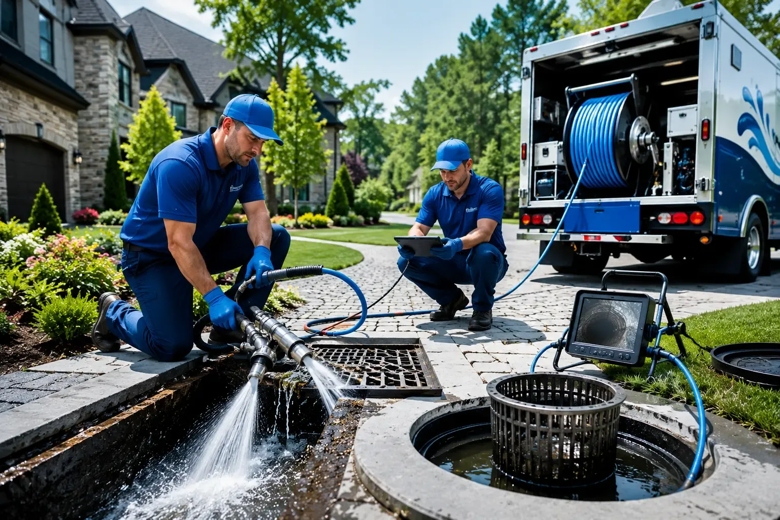 Local outdoor drain cleaning professionals in North Fairfield, OH
