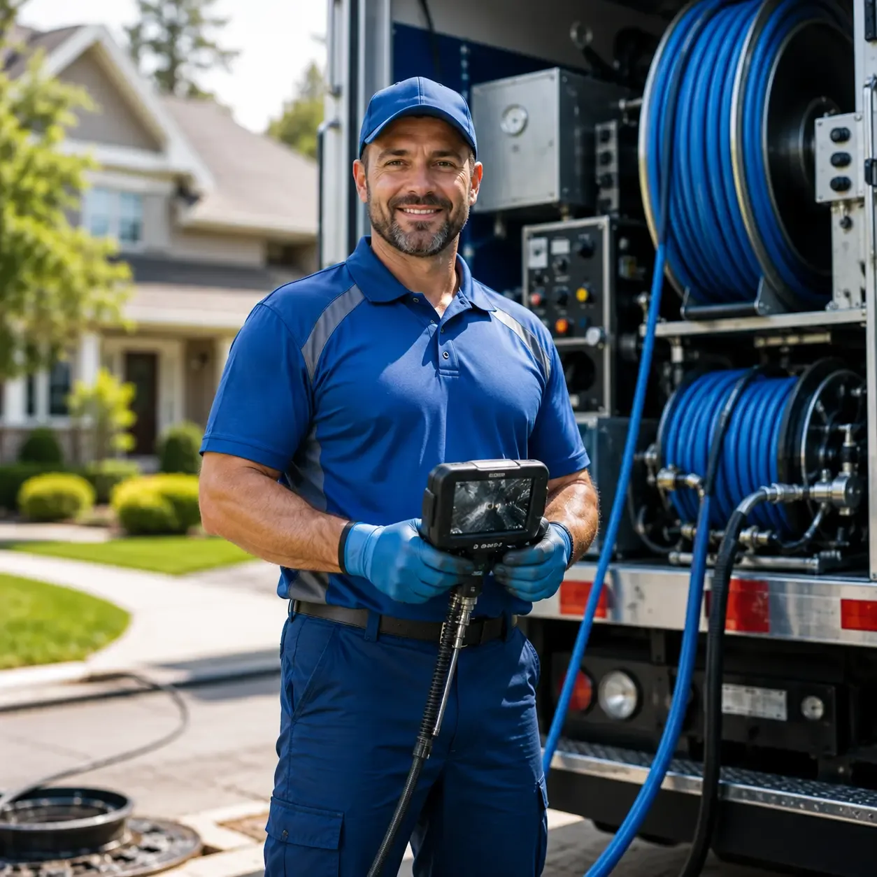 Local outdoor drain cleaning specialists in North Fairfield, OH